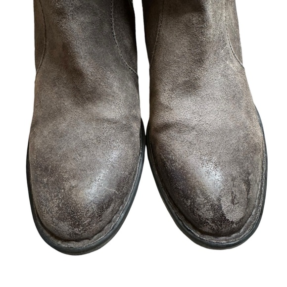 Born Women's Brown Hayden Back Lacing Zip Up Boots Size 9 - Picture 3 of 10